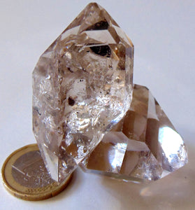 "Herkimer Diamond" (cristal de roche, quartz)