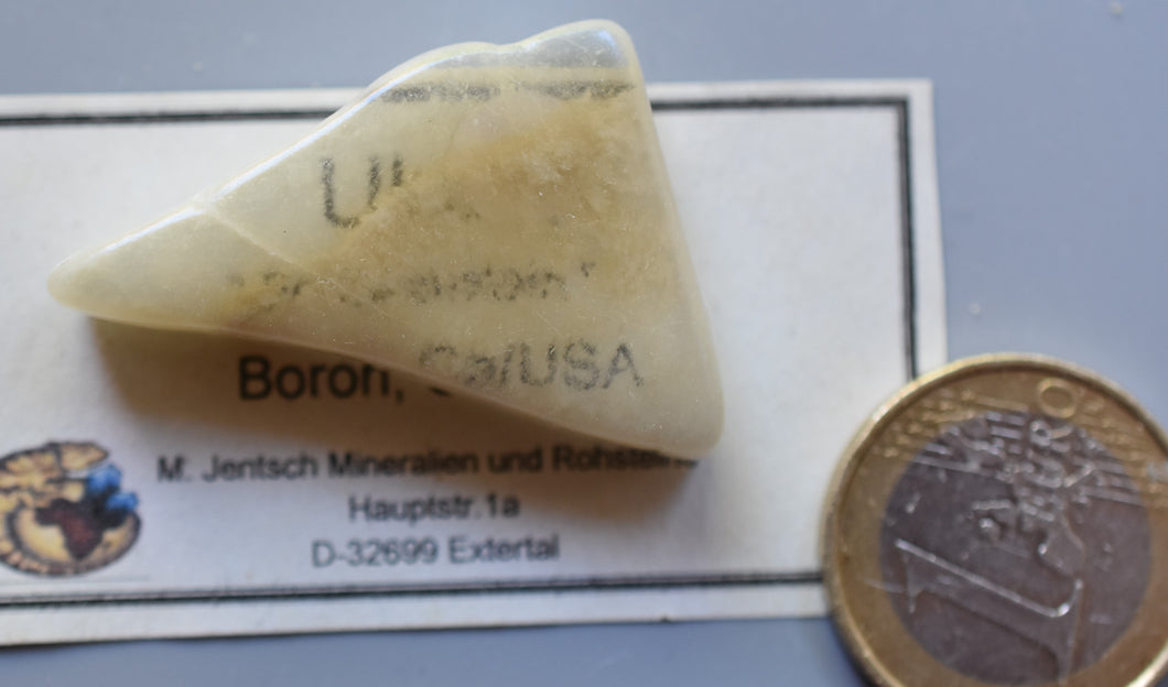 Ulexite (so-called television stone)