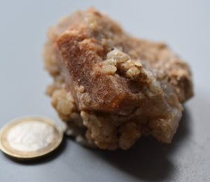 Calcite pseudomorphic after Glauberite xx