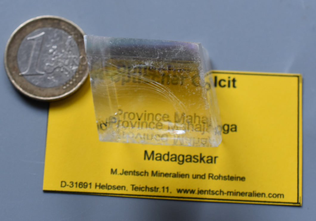 Calcit x ( Doppelspat, optischer Calcit )